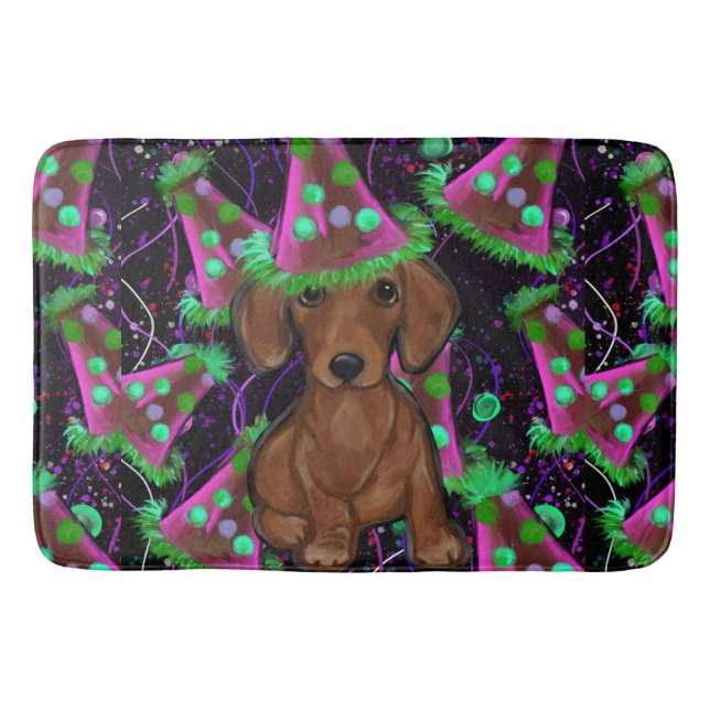Tapis De Bain Dachshund (Devant)
