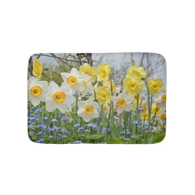 Tapis De Bain Daffodiques de printemps (Devant)