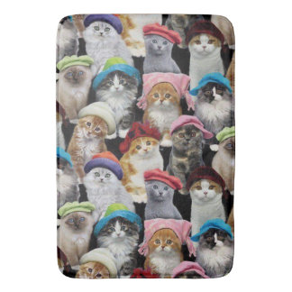Tapis de bain d'amoureux de les chats