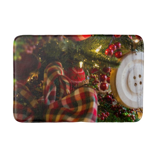Tapis De Bain Dans Un Arbre De Noël (Devant)