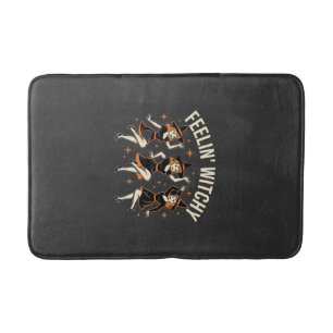 Tapis De Bain Danse de sorcière Halloween Feelin 'Witchy