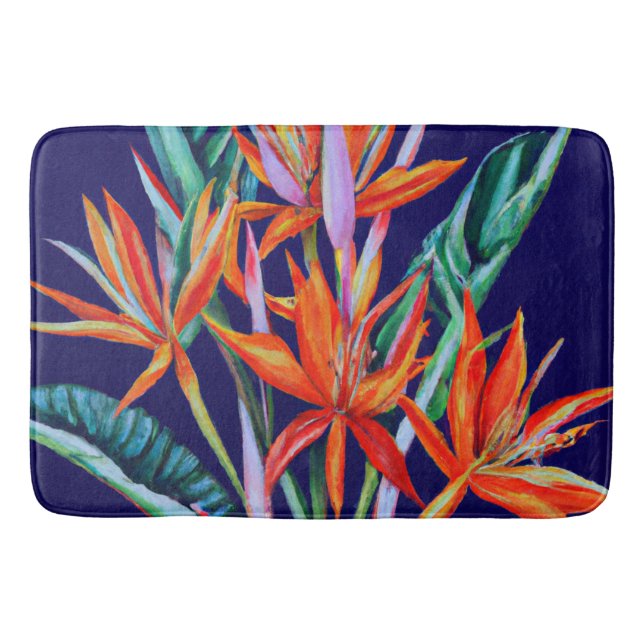 Tapis de bain d'art tropical (Devant)