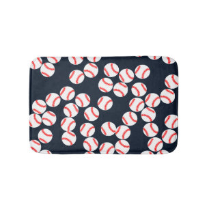 Tapis de bain de base-ball