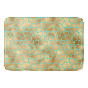 Tapis De Bain De Beaux Spots De Giraffe