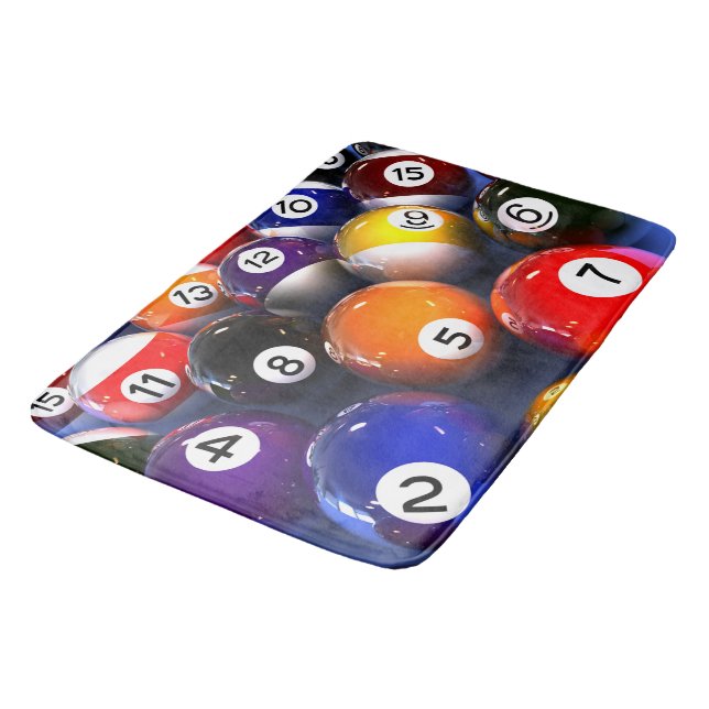 Tapis de bain de billards (Angle)