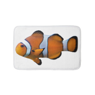Tapis de bain de Clownfish (choisissez votre