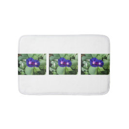 Tapis de bain de fleur de gloire de matin