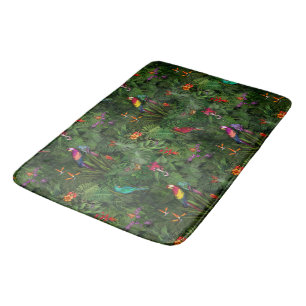 Tapis de bain de jungle