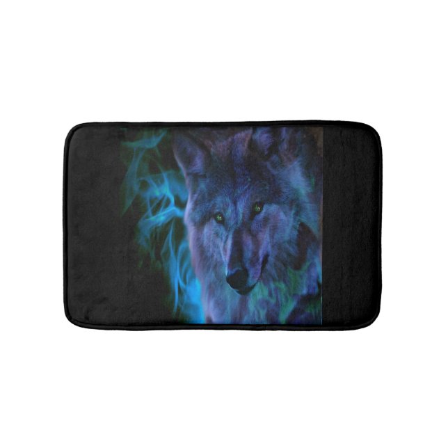Tapis de bain de loup (Devant)