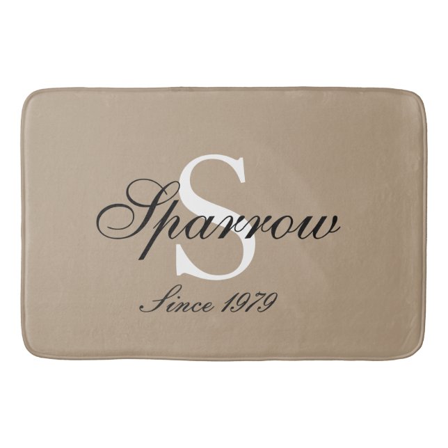 Tapis de bain de Mongram (Devant)