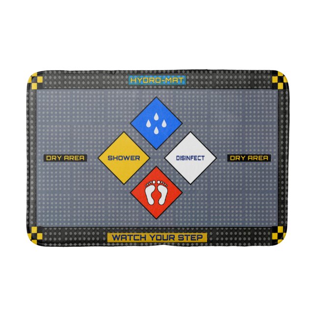 Tapis de bain de pointe (Devant)