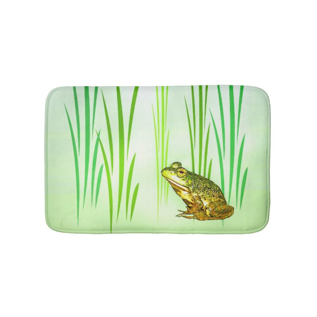 Tapis de bain de princesse Charming de grenouille (Devant)