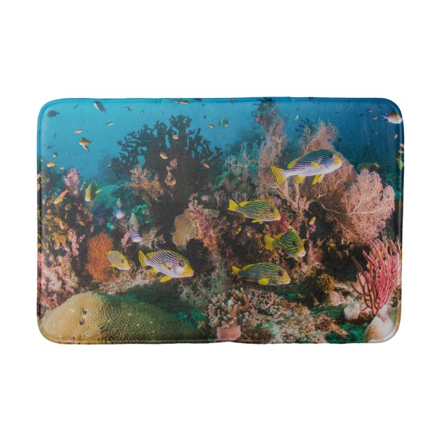 Tapis de bain de récif coralien (Devant)