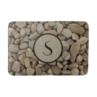 Tapis de bain de roche de rivière