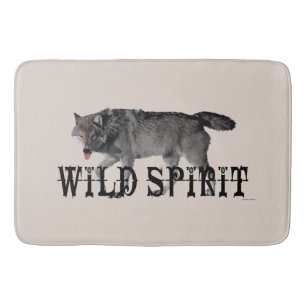 Tapis de bain de sable "d'esprit sauvage"