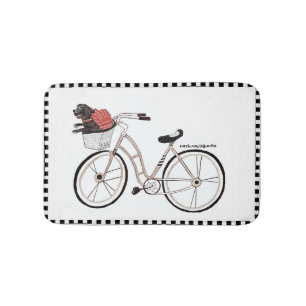 Tapis de bain de tour de vélo