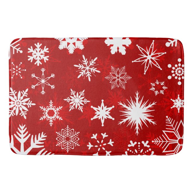 Tapis De Bain Décor de la salle de Noël (Devant)