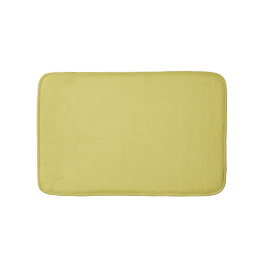 Tapis de Bain Décoratif Jaune Chaud Douceur
