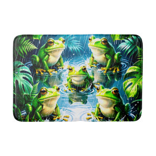 Tapis De Bain Décoration de maison Grenouilles 