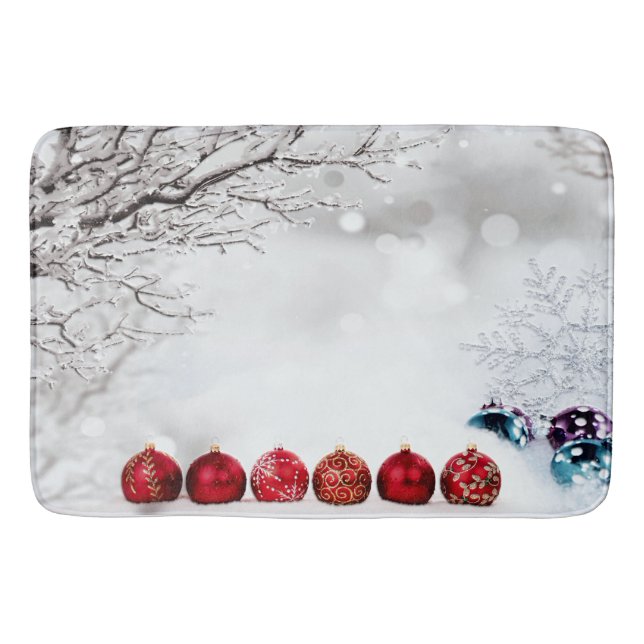Tapis De Bain Décoration ornementale de Christmas (Devant)