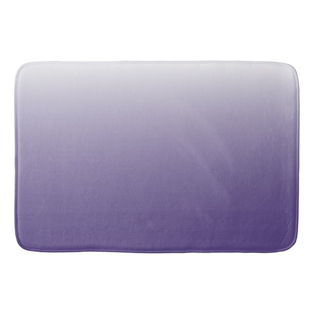 Tapis De Bain dégradé à deux tons ombre Ultra Violet (Devant)
