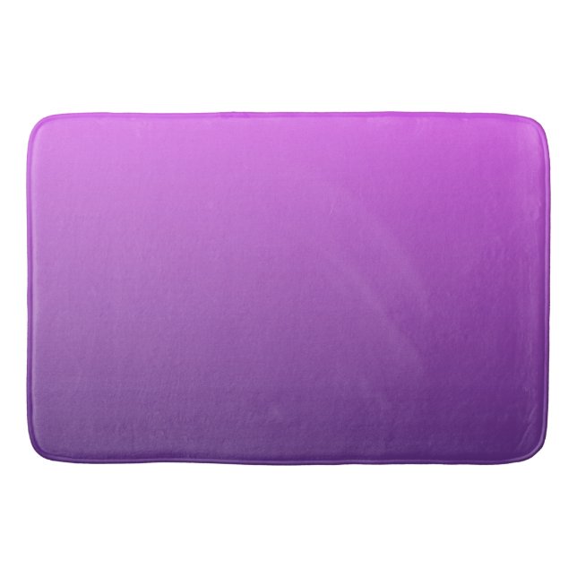 Tapis De Bain dégradé foncé violet (Devant)