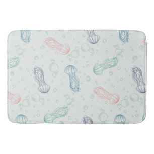 Tapis De Bain Dérive de méduses
