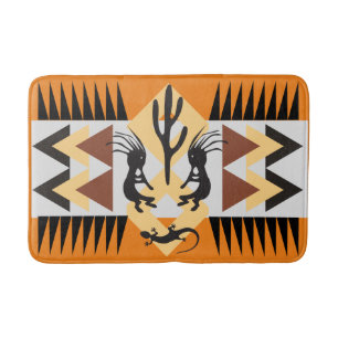 Tapis De Bain Désert Sud-Ouest Kokopellis