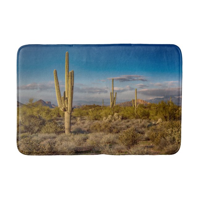 Tapis De Bain Deserts | Superstition Mountains, Arizona (Devant)