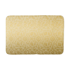 Tapis De Bain Design classique en or Damas