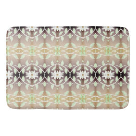 Tapis De Bain Design décoratif fleuri