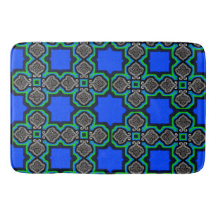 Tapis De Bain Design numérique coloré Grand Mat de bain - Parfai