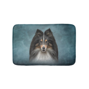 Tapis De Bain Dessin Dog Shetland Sheepdog, Shelter