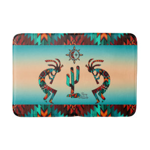 Tapis De Bain Deux bains de vapeur Kokopelli Sud-Ouest