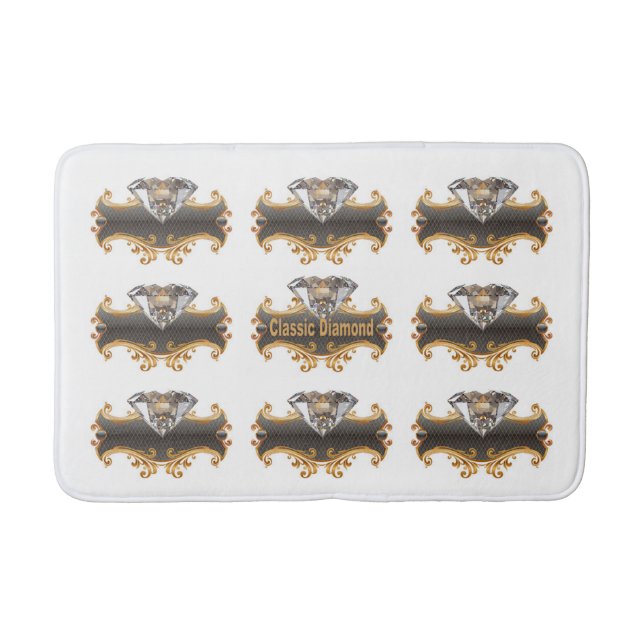 Tapis De Bain Diamant classique (Devant)
