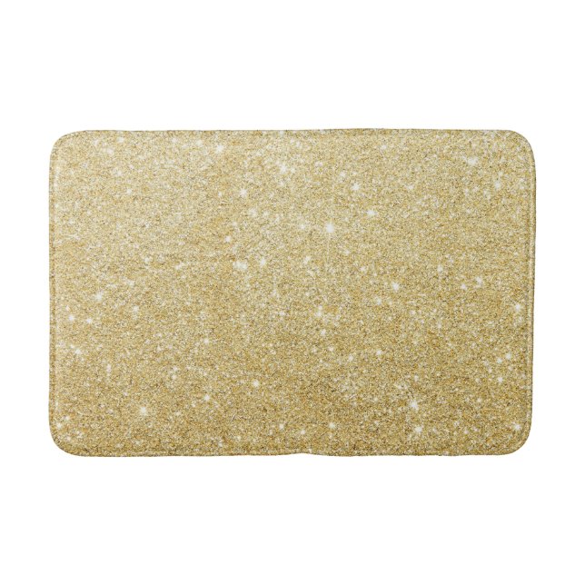 Tapis De Bain Diamant d'or de parties scintillantes (Devant)