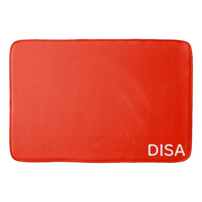 Tapis De Bain Disa Red color (Devant)