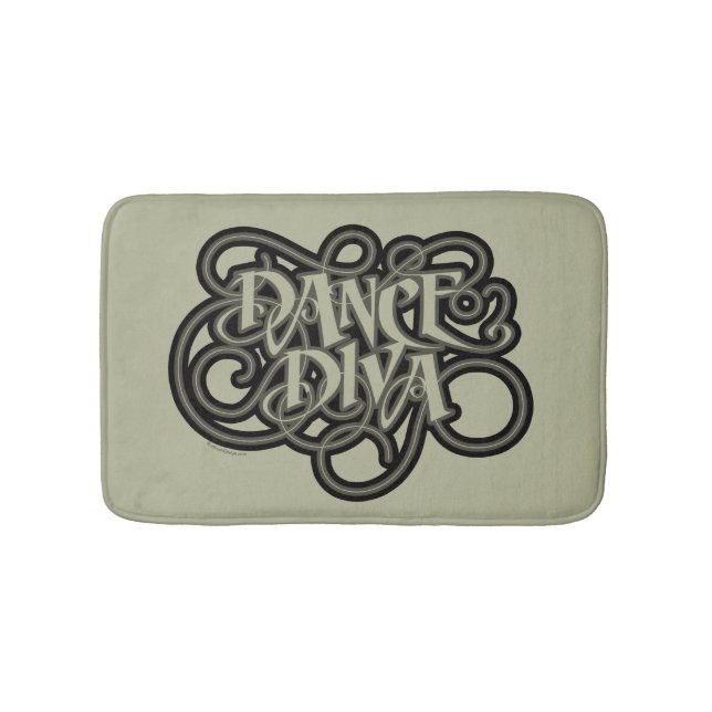 Tapis De Bain Diva de danse (Devant)