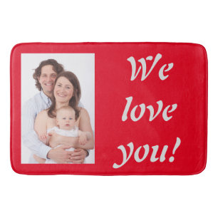 Tapis De Bain do-it-yourself - Ajouter votre propre photo et tex