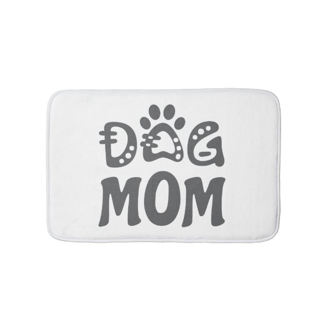 Tapis De Bain Dog Mom (Devant)