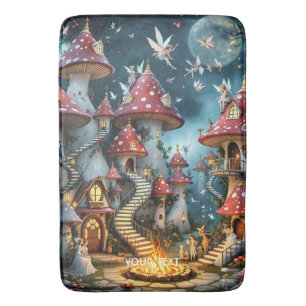Tapis De Bain Domaine forestier de champignons mignons d'Imagina