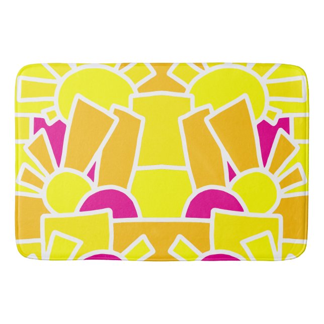Tapis De Bain Doodle Festif Art 42 (Devant)