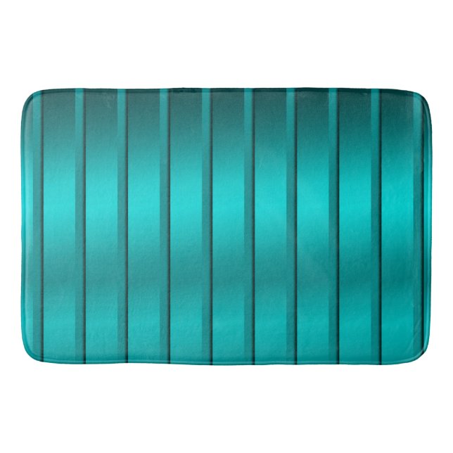 Tapis De Bain douche tendance bleue (Devant)
