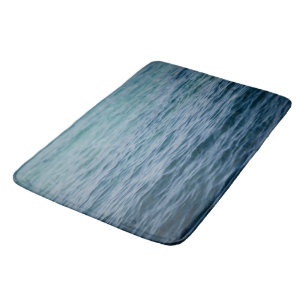 Tapis De Bain Doux vagues de l'océan des Caraïbes #1 #océan #mur