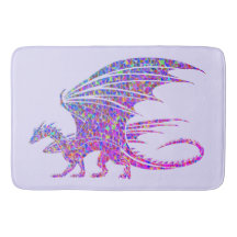 Dragon de mosaïque Extraordinaire violet