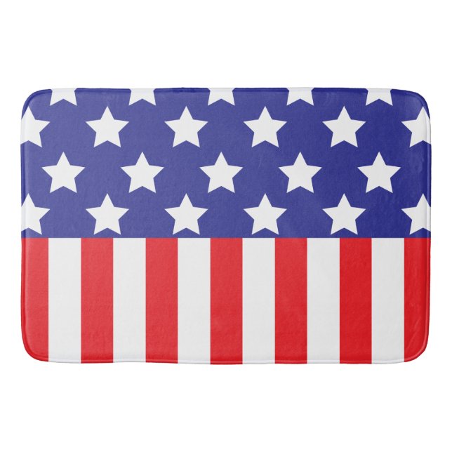 Tapis De Bain Drapeau américain (Devant)