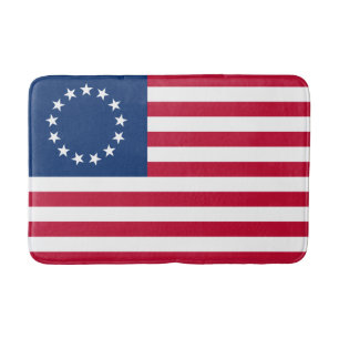 Tapis De Bain Drapeau américain Betsy Ross