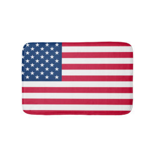 Tapis De Bain Drapeau américain - États-Unis d'Amérique - Pat