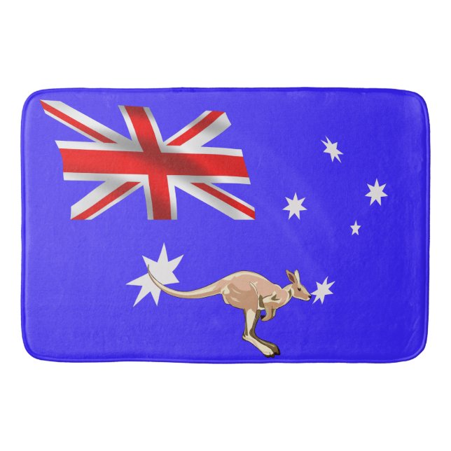Tapis De Bain Drapeau australien (Devant)