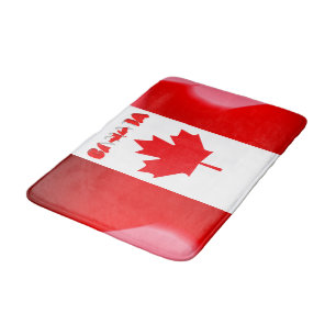 Tapis De Bain Drapeau canadien